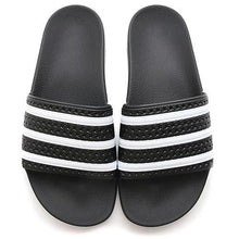ADIDAS ORIGINALS ADILETTE SLIDES / BLACK . Style code 280647