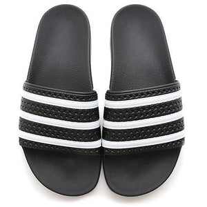 ADIDAS ORIGINALS ADILETTE SLIDES / BLACK . Style code 280647