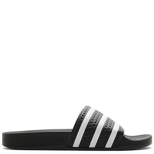 ADIDAS ORIGINALS ADILETTE SLIDES / BLACK . Style code 280647