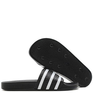 ADIDAS ORIGINALS ADILETTE SLIDES / BLACK . Style code 280647