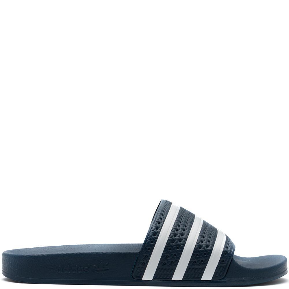 Style code 288022. ADIDAS ORIGINALS ADILETTE SLIDES / ADI BLUE