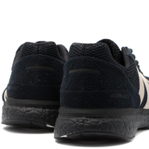 Style code B22483. ADIDAS BY UNDFTD ADIZERO ADIOS 3 / CORE BLACK