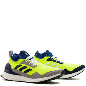 Style code BD7399. adidas Consortium Workshop UltraBoost Mid Proto / Solar Yellow