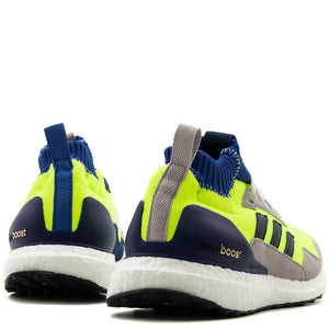 Style code BD7399. adidas Consortium Workshop UltraBoost Mid Proto / Solar Yellow