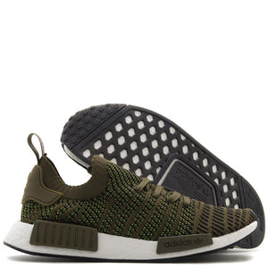 Style code CQ2389. ADIDAS NMD R1 STLT PK / TRACE OLIVE