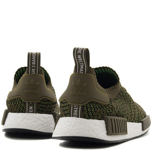 Style code CQ2389. ADIDAS NMD R1 STLT PK / TRACE OLIVE