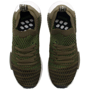 Style code CQ2389. ADIDAS NMD R1 STLT PK / TRACE OLIVE